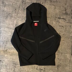 Nike Tech Fleece Black Zip-Up